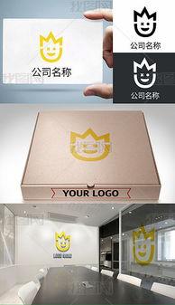 卡通小人logo 企業形象設計的活力之選與商業服務logo大全